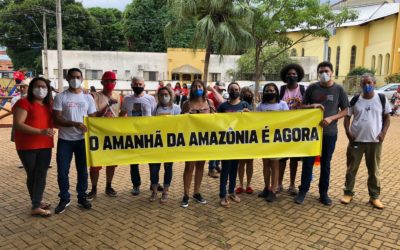 “O amanhã da Amazônia é agora”: mobilizações pelo país denunciam violações contra os povos da floresta